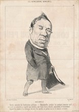 Achille Tenaille de Vaulabelle, 19th century. Creator: Honore Daumier.
