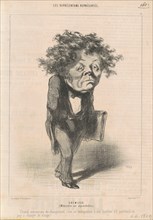 Adolphe Crémieux, 19th century. Creator: Honore Daumier.