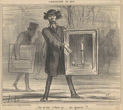 Ils m'ont refusé ca ..., 19th century. Creator: Honore Daumier.