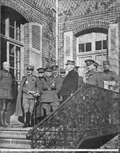 'Conferences Interalliees; Un conseil de Guerre au grand quartier general Francais', 1915 (1924). Creator: Unknown.
