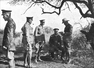 'En Afrique, La capitulation du Sud-Ouest Africain Allemand.., 1915 (1924). Creator: Unknown.