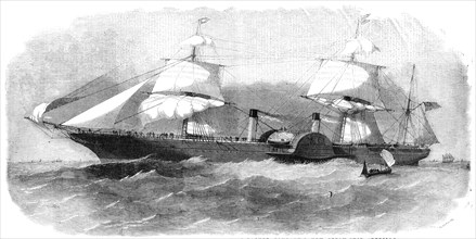 The Royal British and North American Mail-Packet Company's New Steam-Ship "Persia", 1856.  Creator: Smyth.