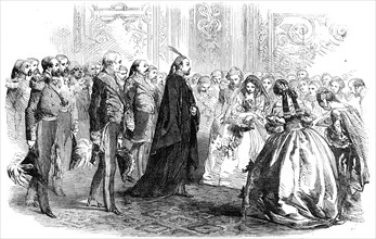 The Sultan at the Fancy-Dress Ball given by the Viscountess Stratford de Redcliffe, at the British E Creator: Unknown.
