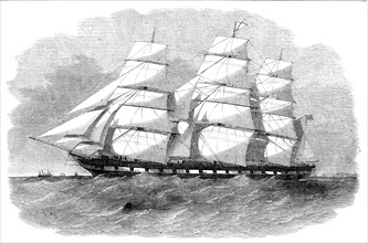 The New Ship "City of Mobile", 1856.  Creator: Unknown.