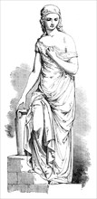 Statues for the Egyptian Hall in the Mansion House: "Griselda" - by W. C. Marshall, R.A. , 1856.  Creator: Unknown.