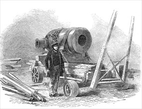 Large Mortar, cast at the Vauxhall Foundry, Liverpool, 1856.  Creator: Ebenezer Landells.
