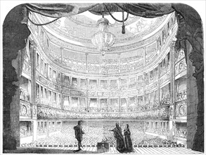 The Royal Italian Opera, Lyceum, 1856.  Creator: Unknown.