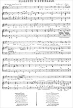 'Florence Nightingale', (sheet music), 1856.  Creator: Unknown.