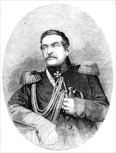 General Mouravieff, the Captor of Kars (from a photograph by Weingartner, of Moscow), 1856.  Creator: Unknown.