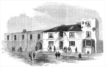 The Talbot Arms Inn, Rugeley, 1856., 1856.  Creator: Unknown.