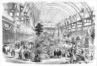 The Universal Cattle Show and Agricultural Exhibition, Paris, 1856.  Creator: Unknown.