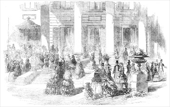 The Lord Lieutenant's Reception and Promenade, Dublin, 1856.  Creator: Unknown.