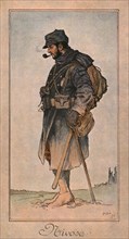 'L'Officier du premier hiver (1914 - 1915)', 1915. Creator: Jean Droit.