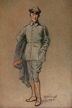 'Un "junker" prussien', 1915. Creator: Jean Droit.
