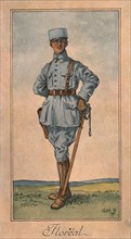 'L'Officier du second ete (juin 1915)', 1915. Creator: Jean Droit.
