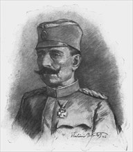 'Le general Petar Bolovitch, successeur du voivode Putni', 1916. Creator: Vladimir Betzitch.