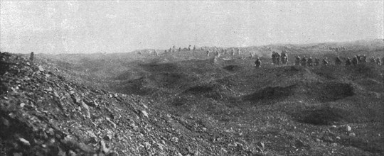 'L'attaque du 24 octobre dans le secteur du bois fumin; la progression continue et les..., 1916. Creator: Unknown.