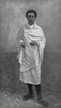 'La destitution du negus d'Abyssinie; Lidje Yassou, le negus dechu', 1916. Creator: MH Fay.
