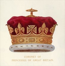 'Coronet of Princesses of Great Britain', c1911. Creator: Unknown.