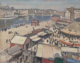 Fête foraine au Havre, 1906. Creator: Marquet, Pierre-Albert (1875-1947).