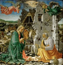 The Nativity, 1465-1470. Creator: Fra Diamante (c. 1430?c. 1492).