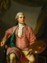 Portrait of Joseph-Marie Vien (1716-1809), 1785. Creator: Duplessis, Joseph-Siffred (1725-1802).