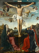 The Crucifixion, c. 1505. Creator: Lieferinxe, Josse (active c. 1493-1508).