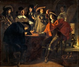 La Tabagie, dit aussi le corps de Garde (Smokers, or The Guards) , 1643. Creator: Le Nain, Louis (1593-1648).