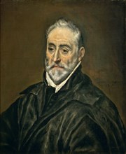 Portrait of Antonio de Covarrubias y Leiva (1514-1602), 1597-1598. Creator: El Greco, Dominico (1541-1614).