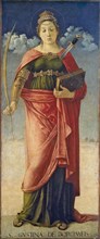 Santa Giustina de' Borromeis, ca 1475. Creator: Bellini, Giovanni (1430-1516).