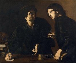 Saints Cosmas and Damian , c. 1620-1630. Creator: Caracciolo, Giovanni Battista (1578-1635).