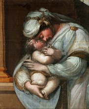 Madonna and Child, 1565-1569. Creator: Zanguidi (Bertoia), Jacopo (1544-1574).