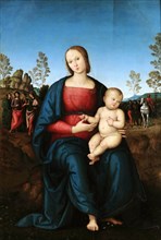 Madonna with Child, ca 1502. Creator: Perugino (ca. 1450-1523).
