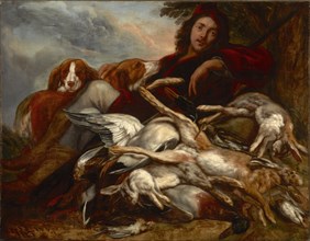 Rest after hunting, First Half of 17th century. Creator: Jordaens, Jacob (1593-1678).