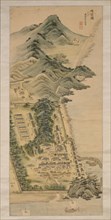 View of Choryang Waegwan, 1783. Creator: Byeon Bag (active 18th century).