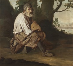 Pitocco seduto, ca 1730. Creator: Ceruti, Giacomo Antonio (1698-1767).
