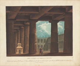 Set design for the ballet "L'alunno della giumenta" by Salvatore Vigano, at Teatro alla Scala, 1812, Creator: Sanquirico, Alessandro (1777-1849).