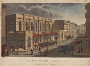 Théâtre de l'Académie Royale de Musique, ca 1821. Creator: Dubois, François (1790-1871).