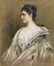 Portrait of Duchess Maria Immakulata of Württemberg, Archduchess of Austria (1878-1968). Creator: Dahmen, Amelie (1866-1941).