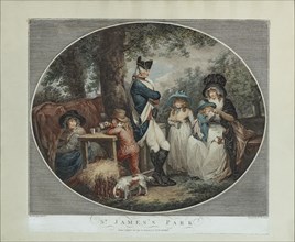St James's Park, 1790. Creator: Soiron, François David (1764-1796).