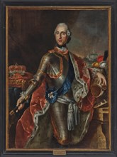 Portrait of Charles Christian Erdmann, Duke of Württemberg-Oels (1716-1792) , c. 1755. Creator: Anonymous.