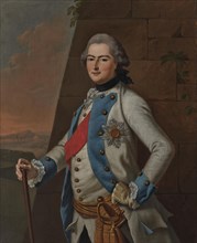 Portrait of George I, Prince of Waldeck and Pyrmont (1747-1813). Creator: Tischbein, Johann Heinrich, the Elder (1722-1789).