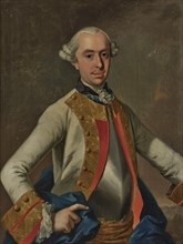Portrait of Prince Christian Carl of Stolberg-Gedern (1725-1764), 18th century. Creator: Anonymous.
