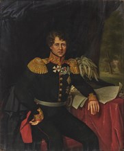 Portrait of Duke Eugen of Württemberg (1788-1857), 1836. Creator: Rothe, Carl (1810-1865).