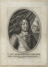 Portrait of Eberhard III, Duke of Württemberg (1614-1674). Creator: Kilian, Philipp (1628-1693).