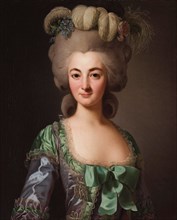Portrait of Henriette Agathe Rose Foâche (1754-1812), née de Mondion, 1780. Creator: Roslin, Alexander (1718-1793).
