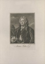 Portrait of Martin Folkes (1690-1754) , 1742. Creator: Hogarth, William (1697-1764).
