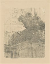 Cléo de Mérode, c. 1898. Creator: Toulouse-Lautrec, Henri, de (1864-1901).