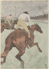 Le Jockey, 1899. Creator: Toulouse-Lautrec, Henri, de (1864-1901).