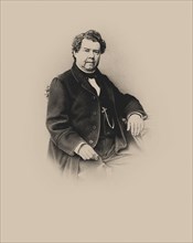 Portrait of the composer and pianist Alexandre Dubuque (1812-1898) . Creator: Anonymous.